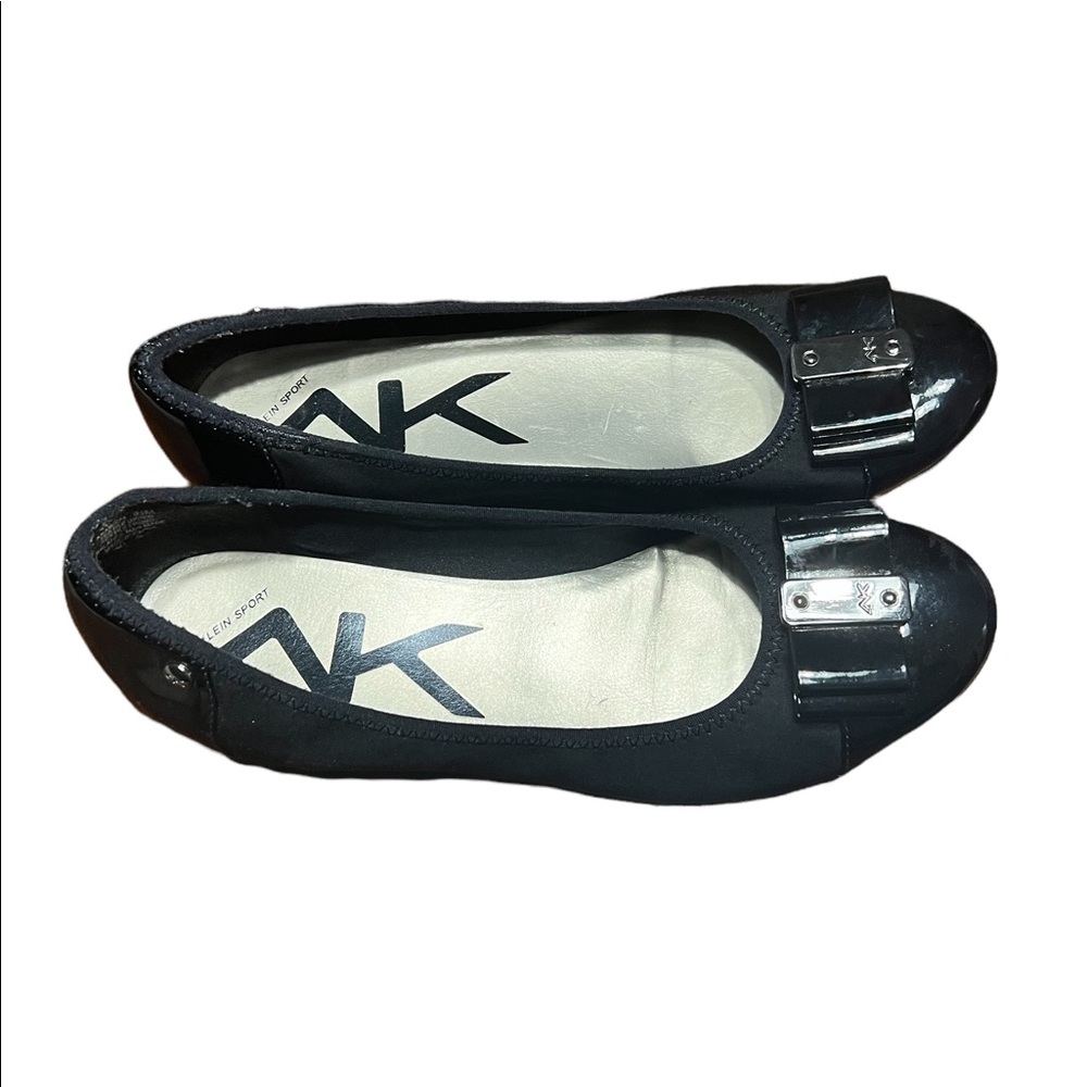 Anne Klein Sport Flat Slip On Shoes Sz 9 1/2